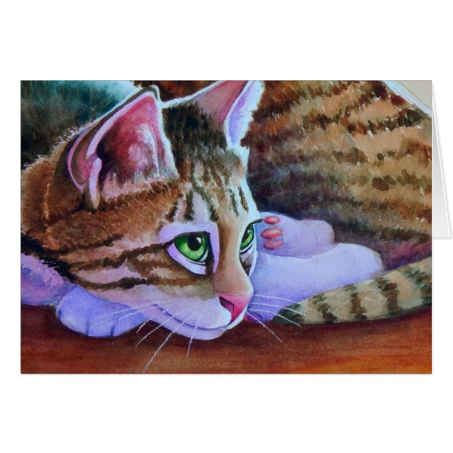 Nikos Sorta Tabby Cat (Voorkant Horizontaal)