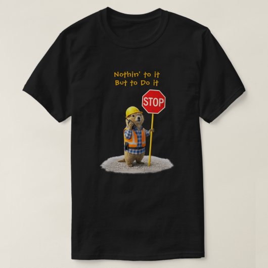 "Niks Erop Af" T-shirt (Design voorkant)