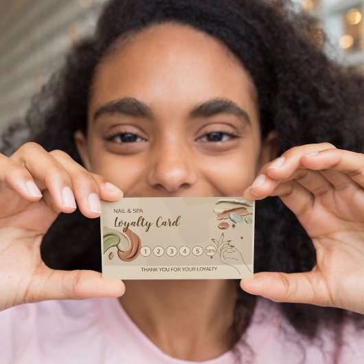 Nil & Spa Loyaliteit Kaart Visitekaartje