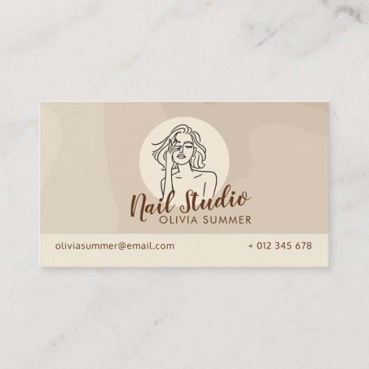 Nil & Spa Loyaliteit Kaart Visitekaartje (Achterkant)