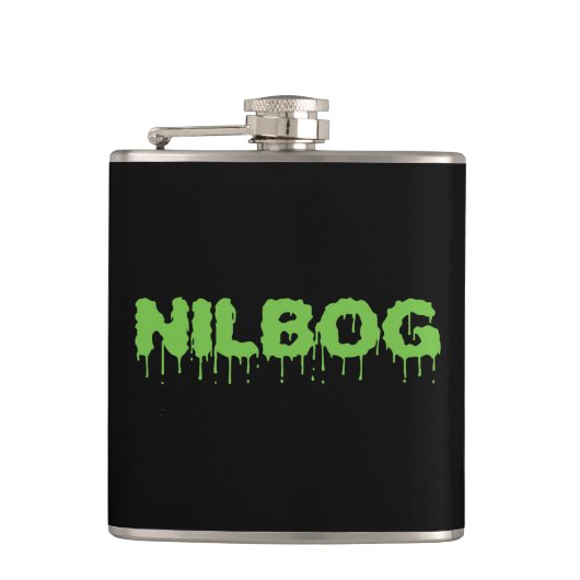 Nilbog Cult Filmfles Heupfles (Voorkant)
