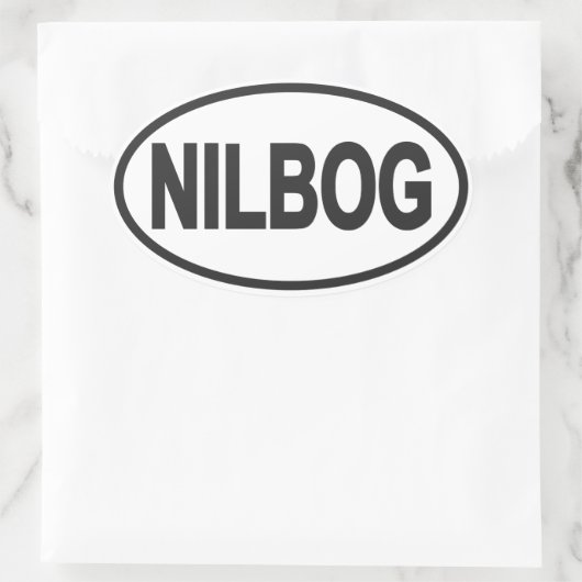 NILBOG euro ovale Sticker (Tas)