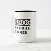 NILBOG General Store Devil's Drink Coffee Mok (Voorkant links)