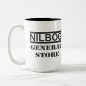 NILBOG General Store Devil's Drink Coffee Mok (Links)