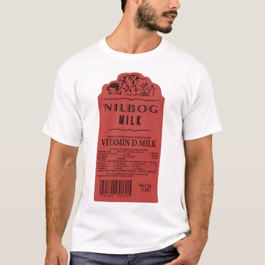 Nilbog Melk T-shirt (Voorkant)