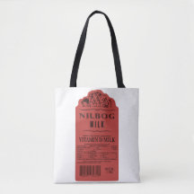 Nilbog Milk Canvas tas