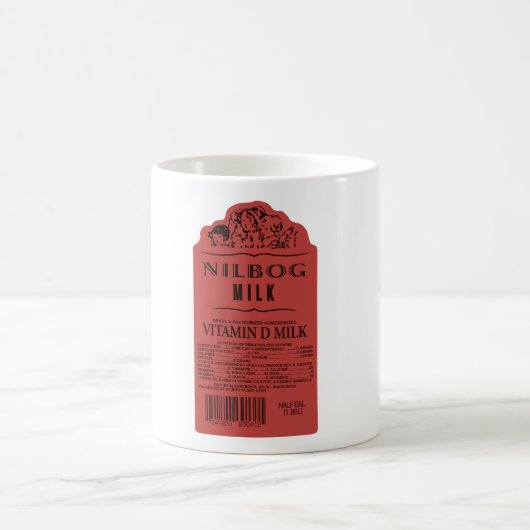 Nilbog Milk Coffee Mok (Center)