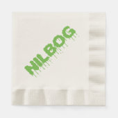 Nilbog Troll 2 Horror Film Coined Cocktail servet (Voorkant)