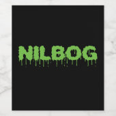 Nilbog Troll 2 Horror Film Wijnfles Label Wijn Etiket (Enkel label)