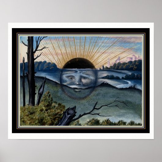 Nile Delta Alchemy Diagram 16x20 Poster (Voorkant)