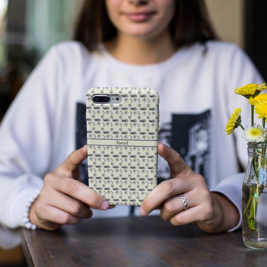 Nile River Botanische Patroon, aangepast Case-Mate iPhone Case