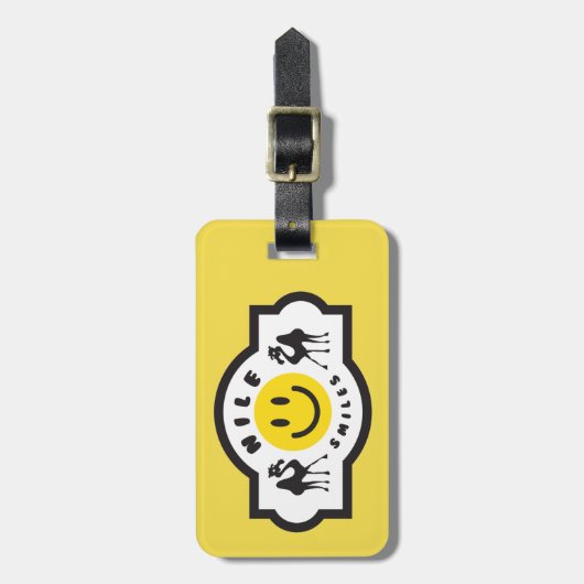 Nile Smile Bagagelabel (Voorkant verticaal)