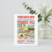  NILE STEAMBOAT BRIEFKAART (Staand voorkant)