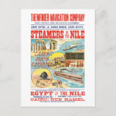  NILE STEAMBOAT BRIEFKAART (Voorkant)