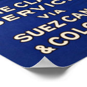  NILE STEAMBOAT-REISPOP POSTER (Hoek)