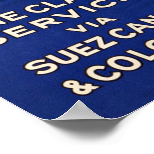 NILE STEAMBOAT-REISPOP POSTER (Hoek)