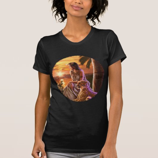 "Nile Sunset" Sluiten T-shirt (Voorkant)