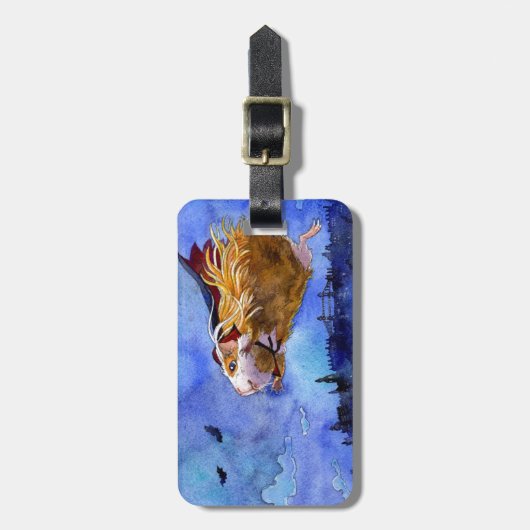 Nile the Vampire Bagagelabel (Voorkant verticaal)