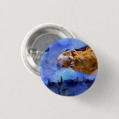 Nile the Vampire Ronde Button 3,2 Cm (Voorkant /achterkant)