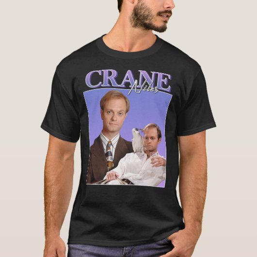 Niles Crane VintageRetro Design Classic T-Shirt (Voorkant)