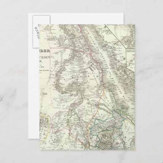 Nillander - De Nijl, Afrika Briefkaart (Voorkant / Achterkant)