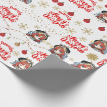 Nilou Kerst Thema Gift Wrapper