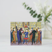 Nils von Dardel - Het ei van Columbus Briefkaart (Staand voorkant)