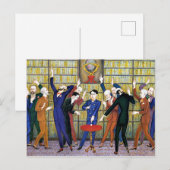Nils von Dardel - Het ei van Columbus Briefkaart (Voorkant / Achterkant)