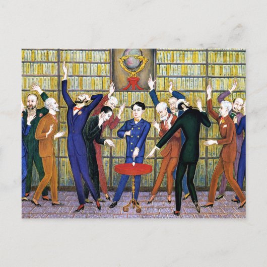 Nils von Dardel - Het ei van Columbus Briefkaart (Voorkant)