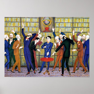 Nils von Dardel - Het ei van Columbus Poster