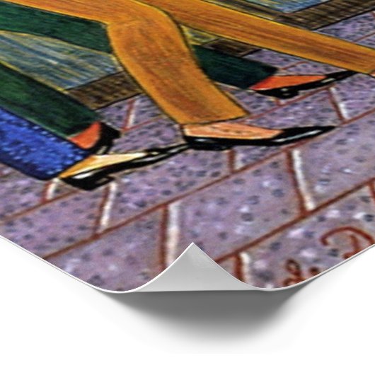 Nils von Dardel - The Egg of Columbus Poster (Hoek)