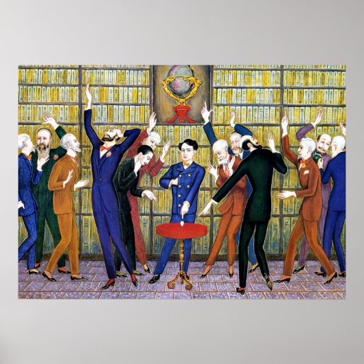 Nils von Dardel - The Egg of Columbus Poster (Voorkant)