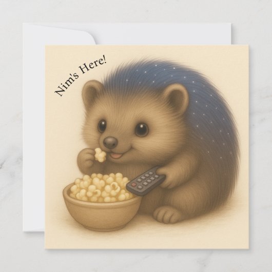 Nim Binges TV  Comfort Serie Kaart (Voorkant)