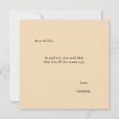 Nim Does Yoga Comfort Serie Kaart (Achterkant)