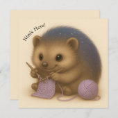 Nim Knits  Comfort Serie Kaart (Voorkant / Achterkant)