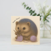 Nim Knits  Comfort Serie Kaart (Staand voorkant)