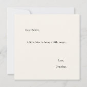 Nim Naps Comfort Serie Kaart (Achterkant)