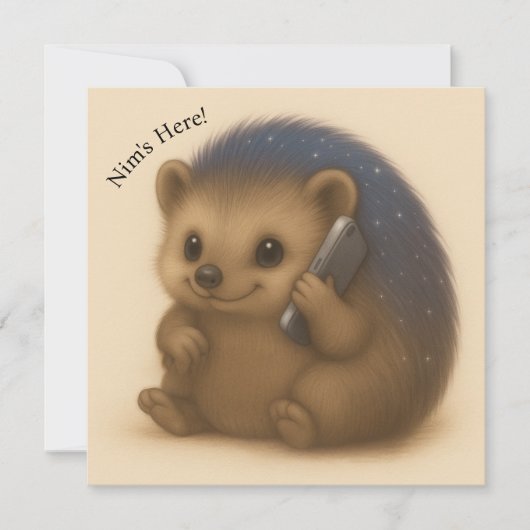 Nim Phones  Comfort Serie Kaart (Voorkant)