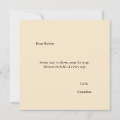 Nim Scrapbooks Comfort Series Kaart (Achterkant)