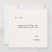 Nim slaapt Comfort Series Kaart (Achterkant)