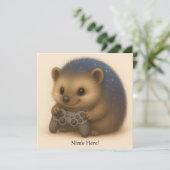 Nim speelt  Comfort Series-Kaart (Staand voorkant)