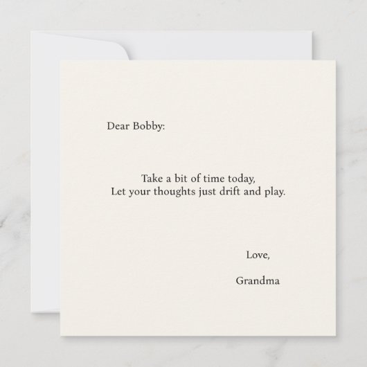 Nim speelt Comfort Series-Kaart (Achterkant)