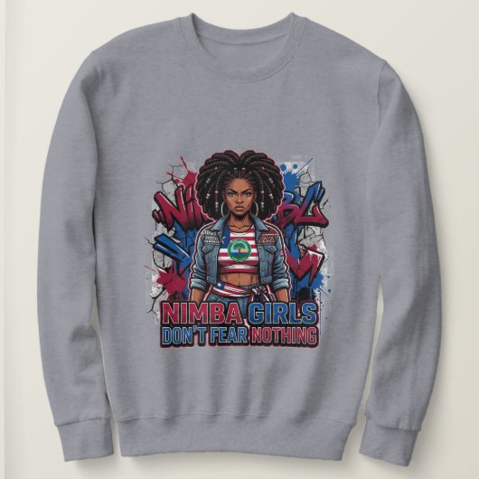 Nimba trots Sweater (Design voorkant)