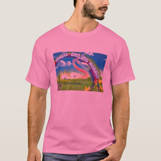 Nimbin Online Market logo T-shirt