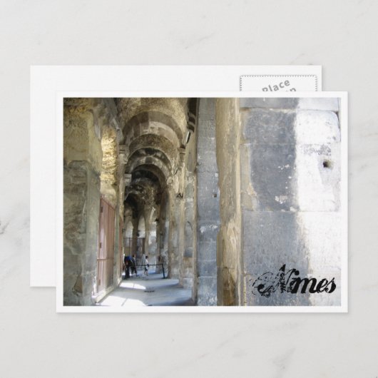 Nimes Briefkaart (Voorkant / Achterkant)