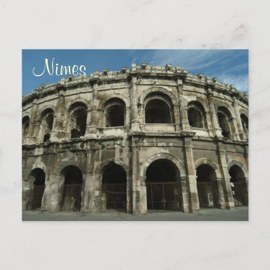 Nimes briefkaart (Voorkant)