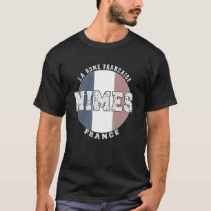 Nimes France, Franse vlag T-shirt