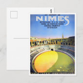 Nimes France vintage Briefkaart (Voorkant / Achterkant)