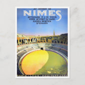 Nimes France vintage Briefkaart (Voorkant)