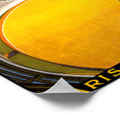 Nimes France Vintage Travel Poster teruggezet (Hoek)